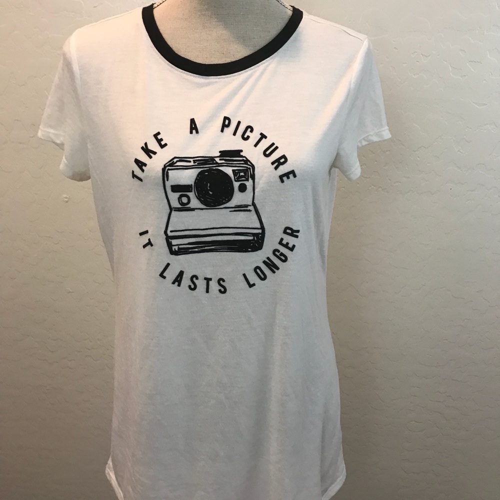 The Print Shop Tee“Take A Picture It Lasts Longer”